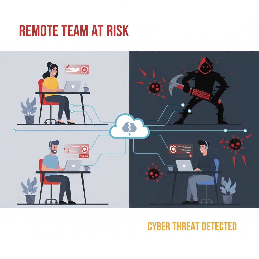 🚨 Is Your Remote Team a Security Risk? Lock Down Your Work-From-Home Setup! 🚨