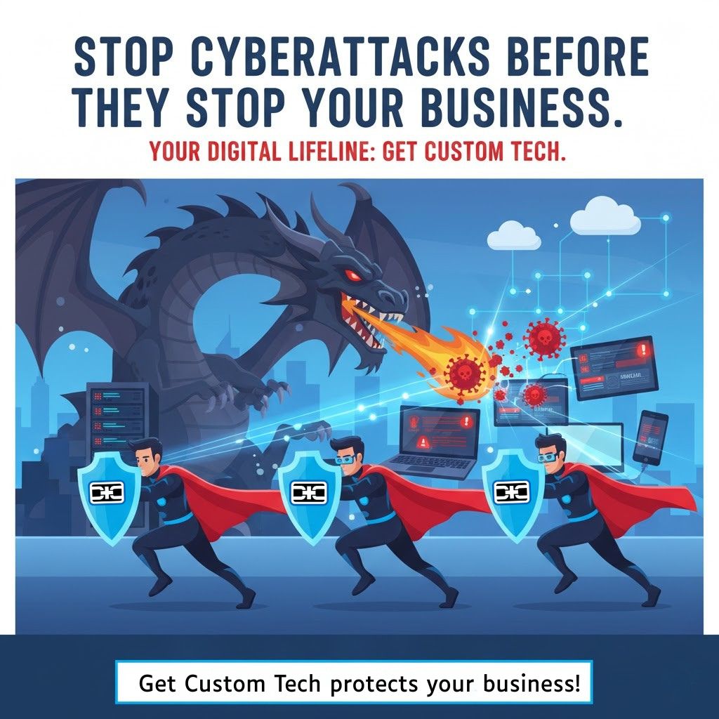 Let Get Custom Tech protect your businesst